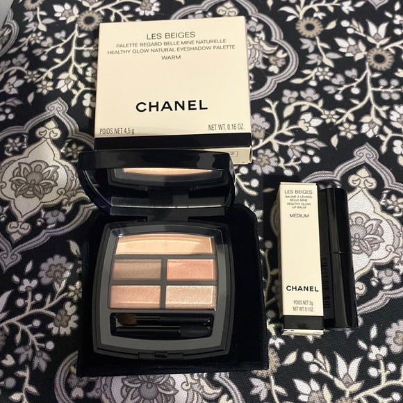 Chanel Eyeshadow Palette and Lip Balm - Picture 1 of 12